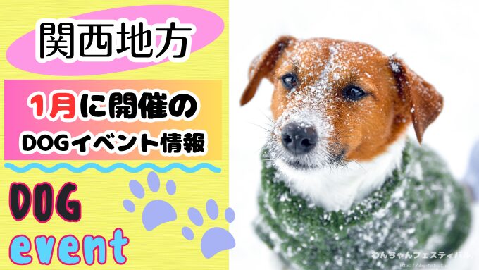 関西　犬イベント　一覧　開催場所　日程　2026　1月　大阪府　京都府　兵庫県　奈良県　滋賀県　和歌山県